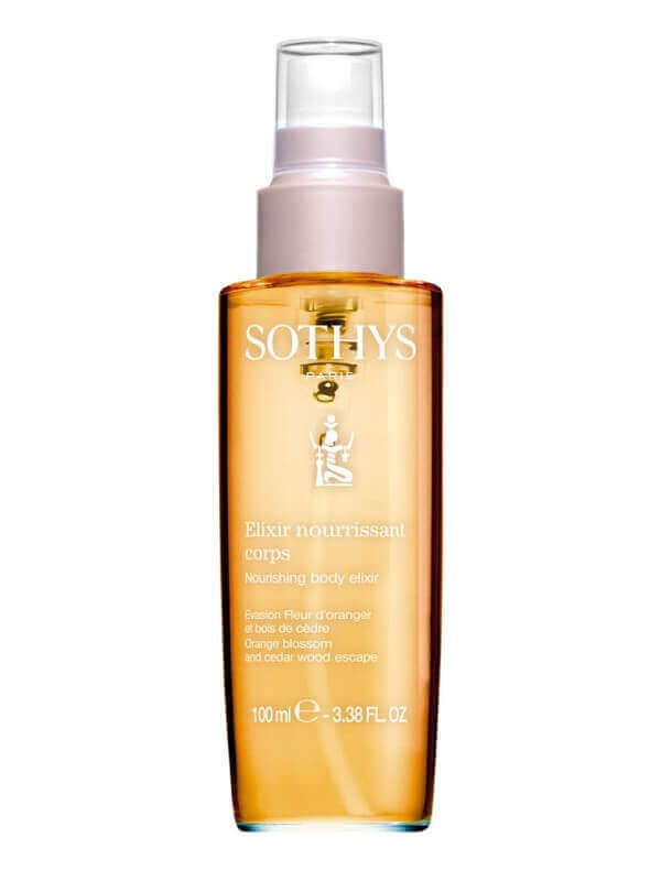 Orange Blossom & Cedarwood Escape Nourishing Body Elixir Sothys New